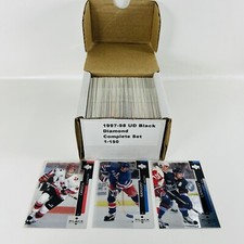 1997-98 Upper Deck Black Diamond Hockey Complete Set 1-150  NM/MT  LECAVALIER RC