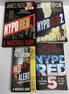 James Patterson and Marshall Karp Red Alert  books Lot of 4 (2 H/C and  2 S/C) +