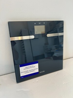 Taylor Glass Body Composition Scale Model 5298578 Measures 11.75'' x 11.75''