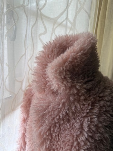 Abrigo de piel sintética rosa Missguided talla US 4 - Imagen 15 de 24