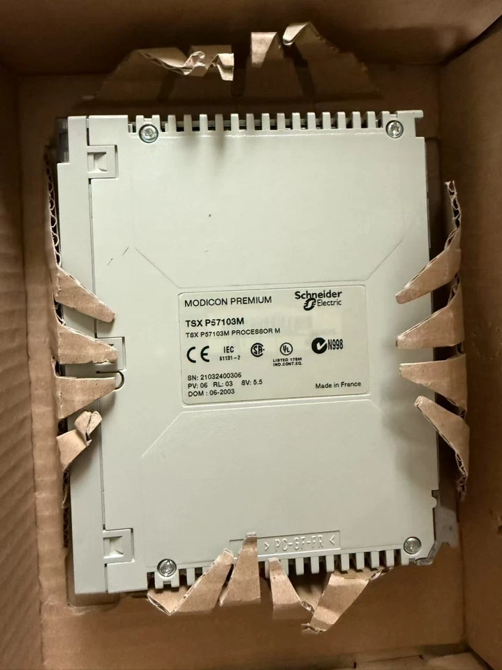 TSXP57103M Modicon PLC CPU module fast ship by DHL - Image 3 of 4