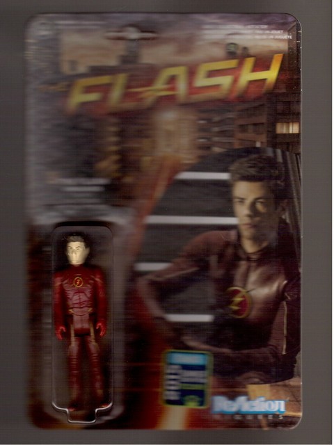 Funko Reaction Figure DC Comic SDCC The Flash Unmasked 3 3/4