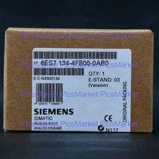 New IN BOX Siemens 6ES7 134-4FB00-0AB0 Analog input module 1 year warranty