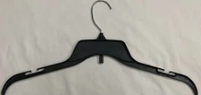 Used 60 Black Plastic Retail Store Hangers $36.00