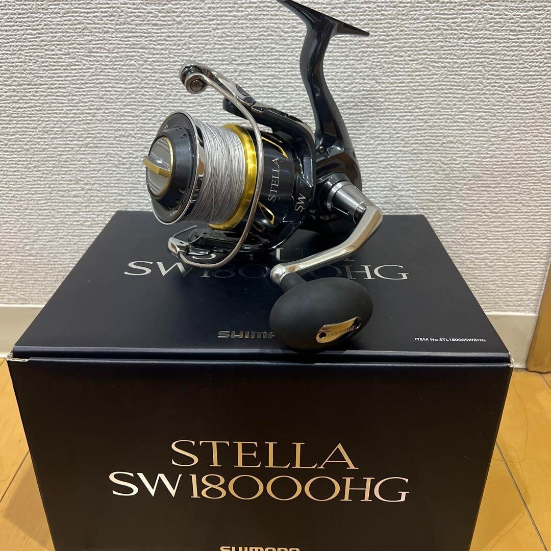 Shimano 13 Stella SW 18000HG Spinning Fishing Reel with Box Shimano 13 Stella SW 18000HG Spinning Fishing Reel with Box