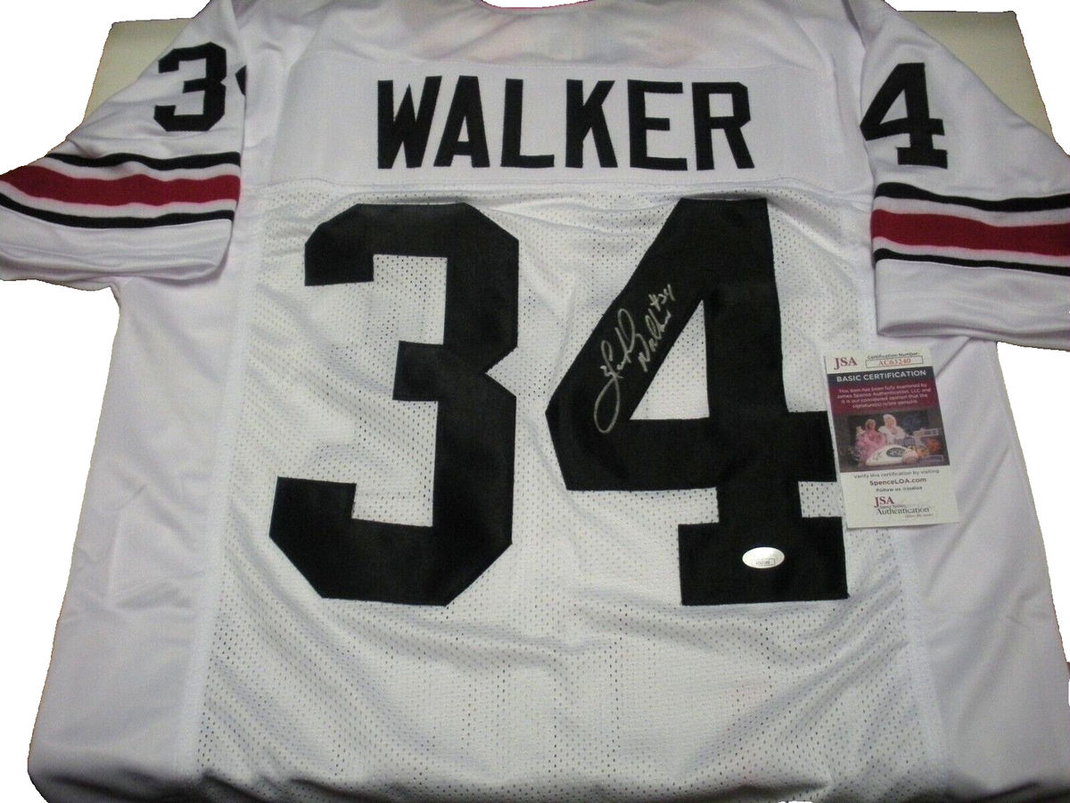 HERSCHEL WALKER GEORGIA BULLDOGS HEISMAN 82 LAST ONE BECKETT/COA