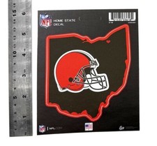 CLEVELAND BROWNS NFL 4" HOME STATE STICKER DECAL FREE SHIP