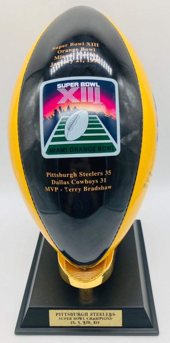 Danbury Mint Pittsburgh Steelers Dynasty Trophy Super Bowl Danbury Mint Pittsburgh Steelers Dynasty Trophy Super Bowl