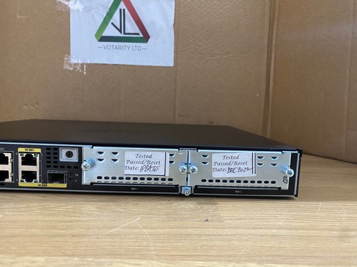 Cisco ISR4321/K9 sans panneau facial et sans bloc d'alimentation routeur Cisco ISR4321 (TVA incluse) - Photo 5/8