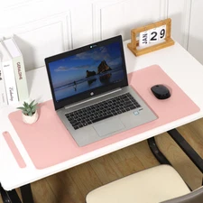 Large PU Leather Desk Pad Non-Slip Mouse Pad Office Home Writing Mat