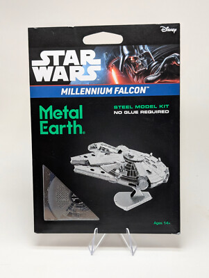 Metal Earth Star Wars MIllennium Falcon Steel Model Kit -NEW