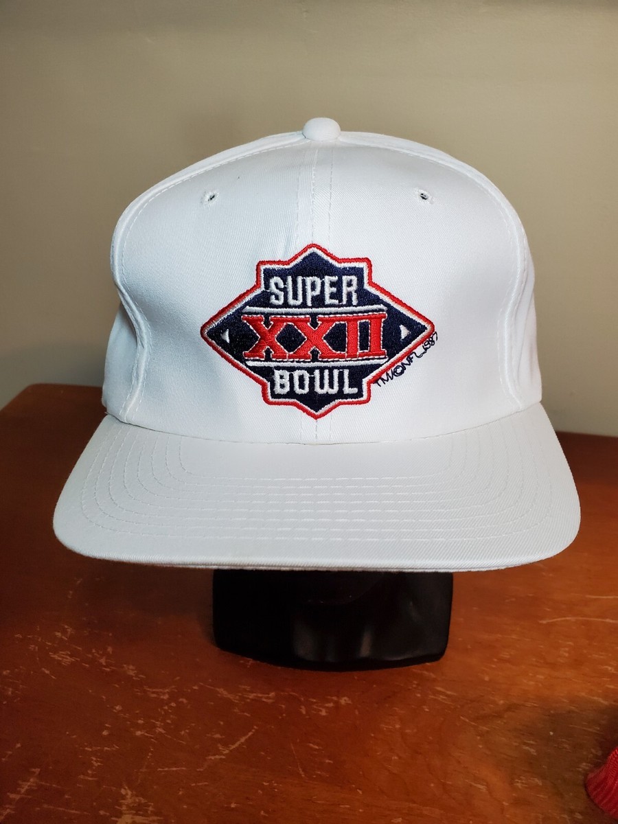 Vintage Super Bowl XXII 1987 Sports Specialties Twill Snapback Hat