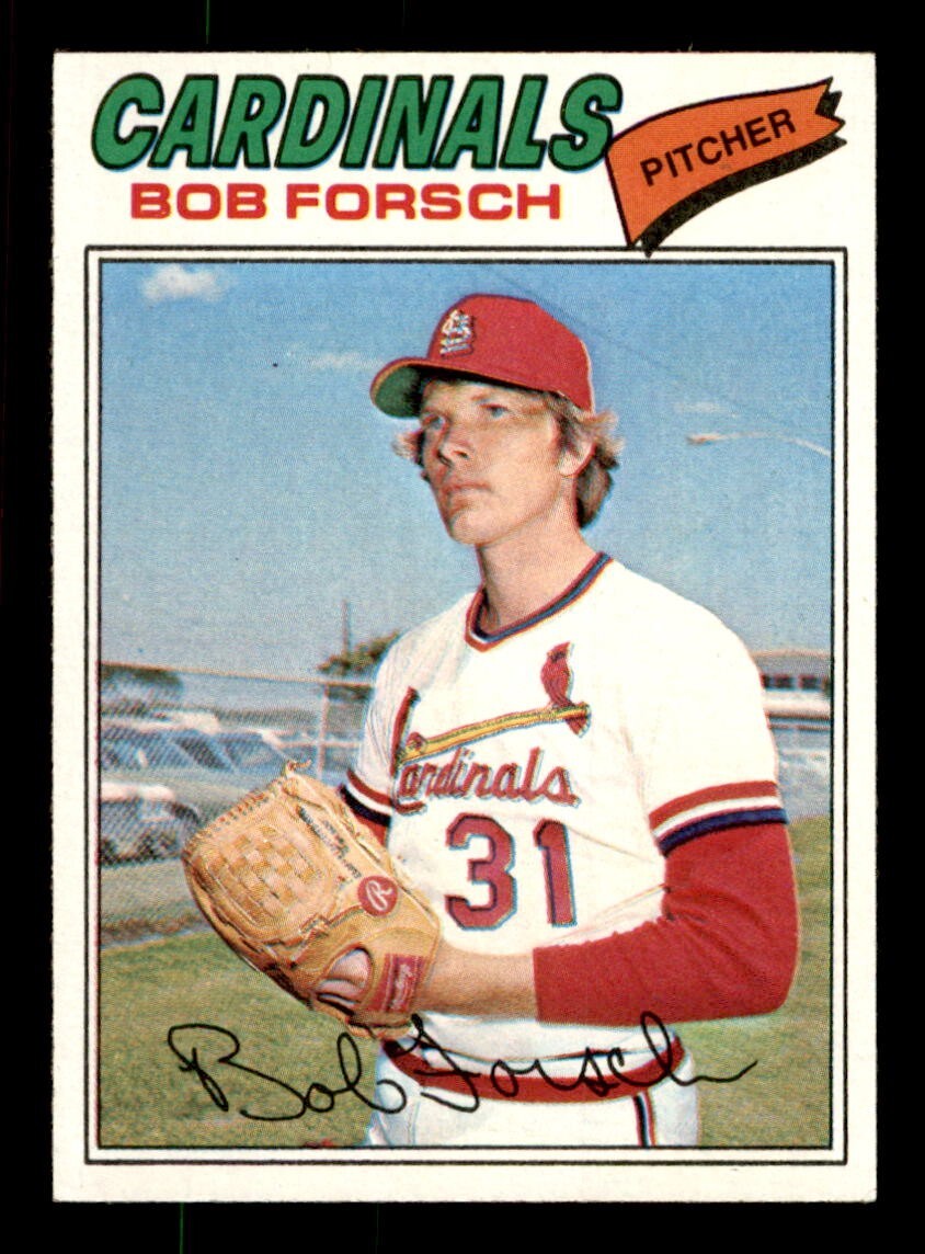 1977 Topps Baseball #381 Bob Forsch NM *d2