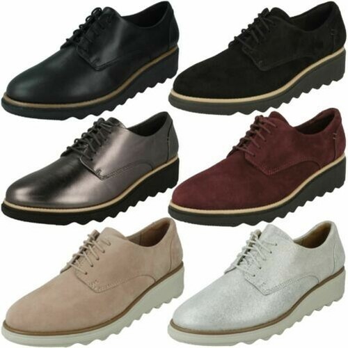 Clarks Sharon Noel Black Soft, Black / 65 / D