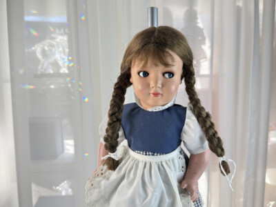 Poupée D'Artiste Collectionneur En Celluloïd 48 CM État Voir