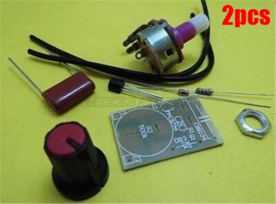 2Pcs With Switch Speed Regulation Module Kit Dimmer Module 100W Ic New it