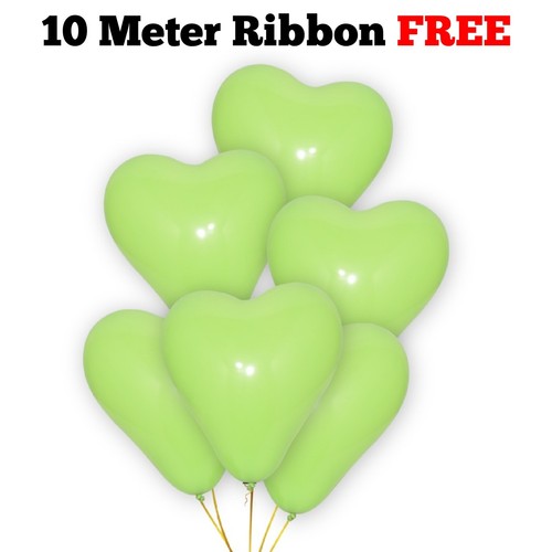 Globos de látex corazón helio 20 piezas globos boda amor decoración fiesta cumpleaños reino unido - Imagen 4 de 12