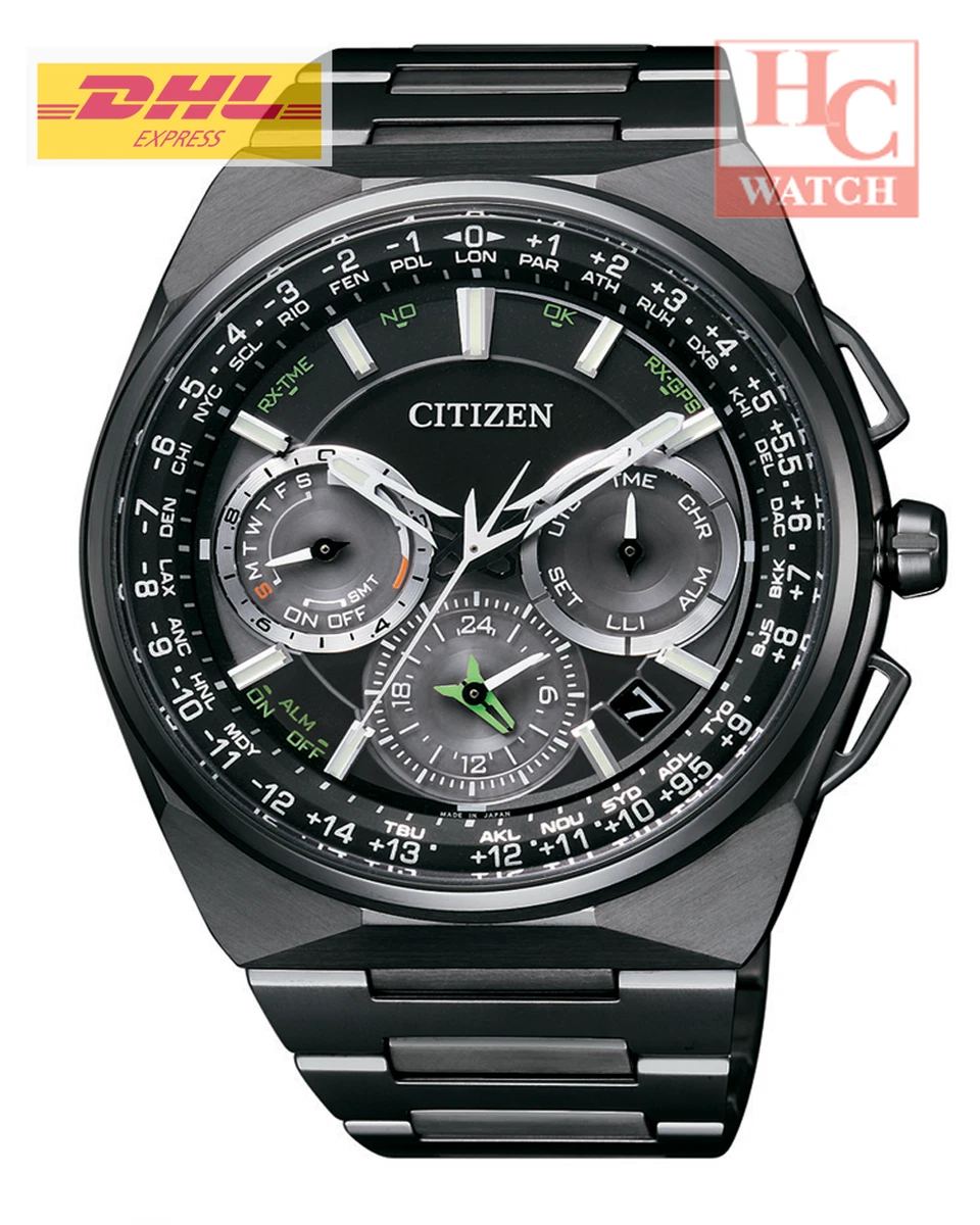 Citizen satellite wave world time gps hot sale