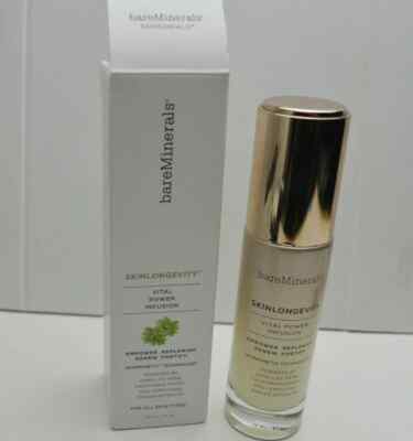 bareMinerals SkinLongevity Vital Power Infusion Serum ~ 1 oz / 30ml ~ NEW IN BOX