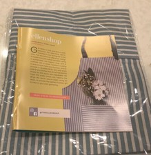 NEW IN PACKAGE FROM THE ELLENSHOP, LAUGH DANCE CHOP APRON 20 COTTON 80 HEMP
