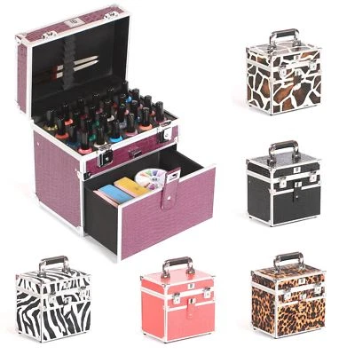 Nail Polish Box Case by Urbanity Cosmetic Varnish Vanity Makeup Beauty Storage