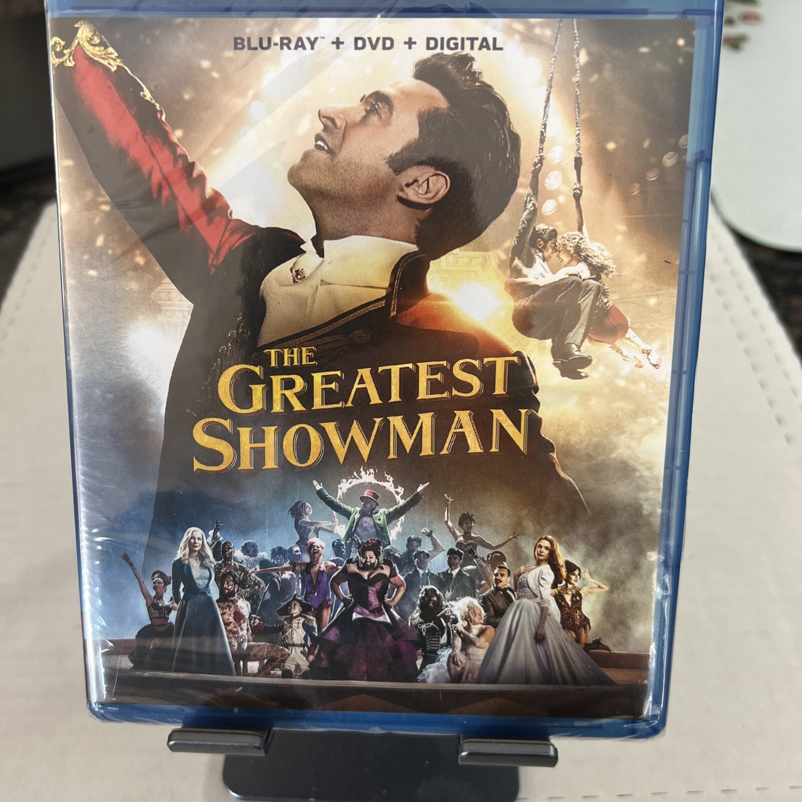 The Greatest Showman Blu-ray and DVD Combo Hugh Jackman Zac Efron New Sealed