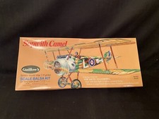 Guillows Sopwith Camel Airplane Balsa Wood Model Kit No. 801 British WW1 Fighter