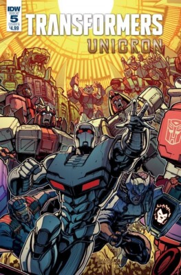 Transformers Unicron #5 (NM) `18 Barber/ Milne  (Cover B)