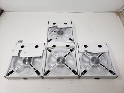 Corsair QL Series, iCUE QL120 RGB, 120mm RGB LED White Fan