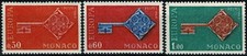 MONACO 1968 CEPT EUROPA  YT n° 749 à 751 Neufs ★★ luxe / MNH