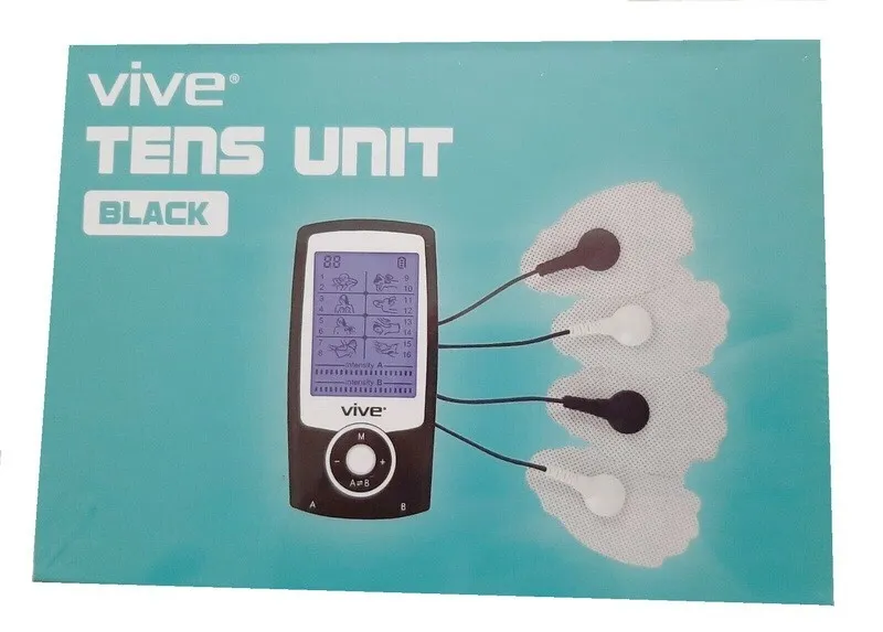 Vive Tens Unit Electrotherapy Muscle Stimulator Rechargeable