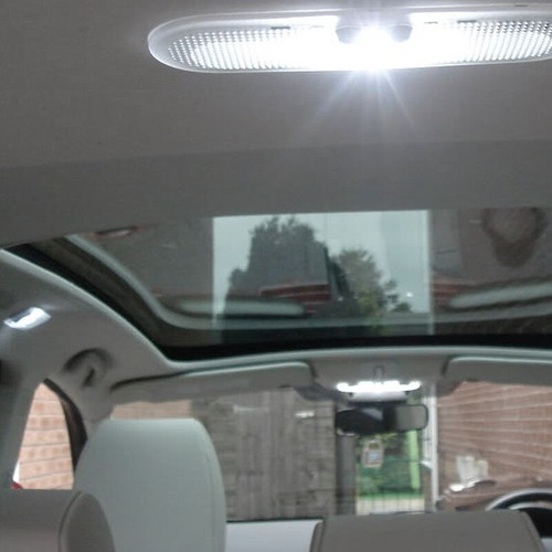 Premium LED KIT for NISSAN Qashqai J10 J11 Set of 8 WHITE SMD BULBS ERROR FREE - Picture 6 of 11