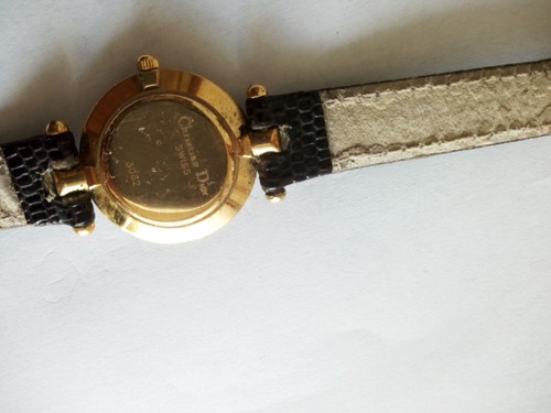 Vintage CHRISTIAN DIOR Paris Orologio watch quartz Lady - Foto 16 di 17