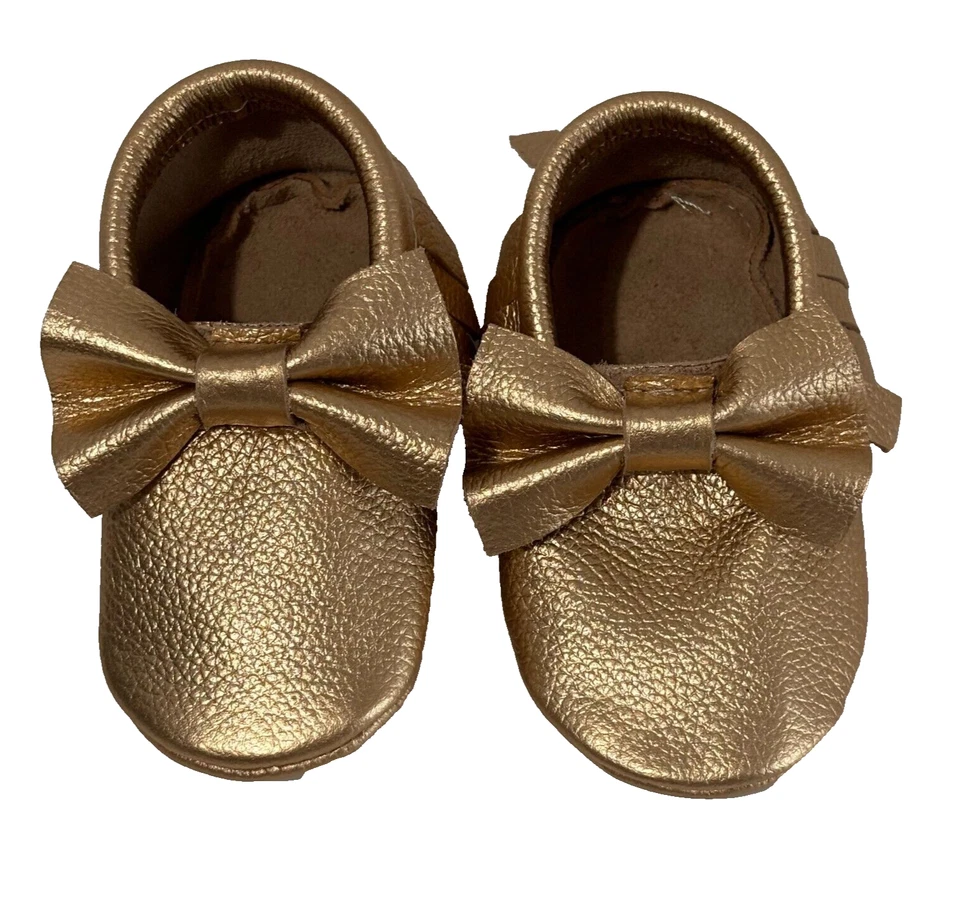 NEW Leather Blue Copper Mary Jane Shoe 2 Pair Moccasins Handmade Dress 5" - Image 3 of 4