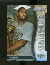 2019-20 Panini Prizm NBA Finalists #5 TIM DUNCAN Silver Parallel Spurs