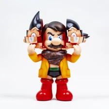 【In-Stock】 Fools Paradise Total Super Recall Mario Astro Boy Designer Vinyl