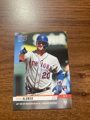 2019 Topps Now 705 Pete Alonso