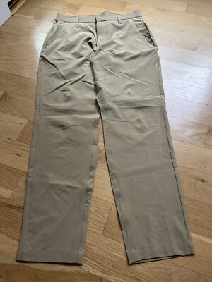 Fabletics Pants Mens Medium 29 X 30 Chino Khaki Athletic Performance Work
