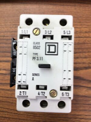 SQUARE D 8502 PF3.11 Type Magnetic Starter Contactor Relay 110v 120v (CT2)