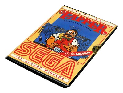 TAPPER Diskversion US-Gold Sega für Atari 400, 800, XL und XE - nur Verpackung
