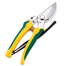 Stainless Garden Pruning Bypass Shears, Florist Scissors by 1-pack, EJ-2025