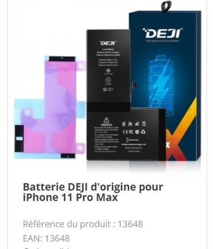 BATTERIE COMPATIBLE POUR IPHONE XXS XR 11 12 13 14 14 PRO MAX Deji et Univesal - Zdjęcie 5 z 17