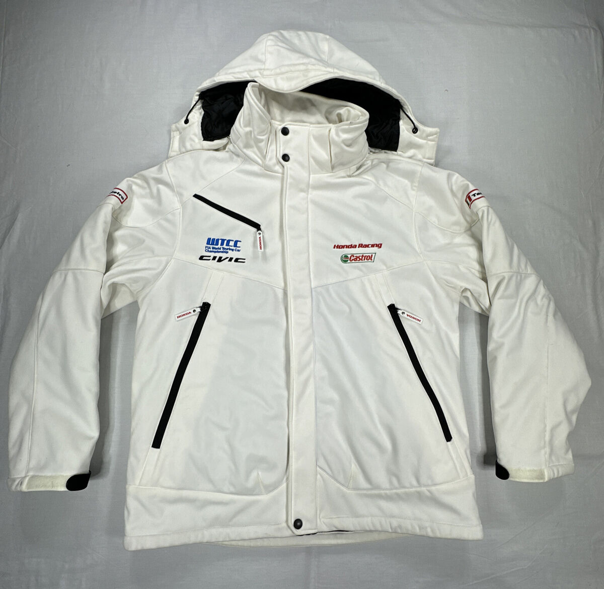 Honda XL Racing Jacket Hooded FIA WTCC Civic Castrol Honda XL Racing Jacket Hooded FIA WTCC Civic Castrol