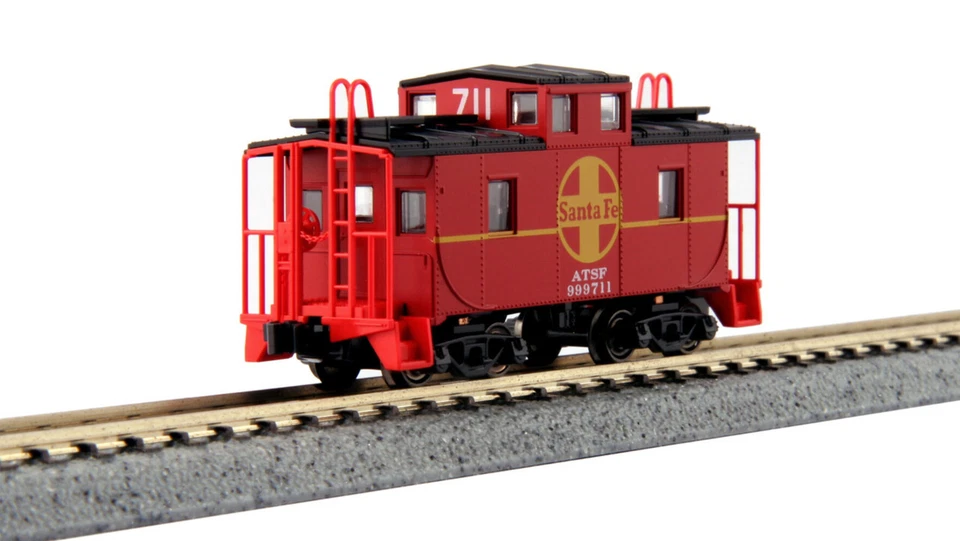 Kato 106-6273 N Scale AT&SF EMD F7 "Bluebonnet" Freight Train Set - Image 3 of 3