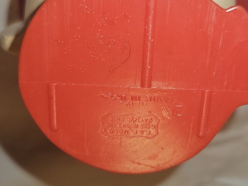 Pair DENNIS THE MENACE VINTAGE PLASTIC MUG F&F Molds UNITED STATES - Picture 5 of 5