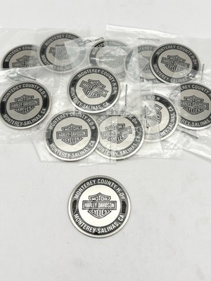 LOT OF 12 - Monterey County Harley Davidson Dip Dot, Monterey Salinas California
