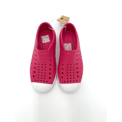 NEW! Native Jefferson Child Shoes - Hollywood Pink/Shell White - c12