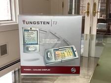 NEW Boxed Vintage PalmOne Tungsten T3 Handheld - TESTED - AS IS