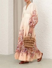 Zimmermann Awaken Plunge Maxi Dress  Size 0P/US2/UK6-$900 New with Tags