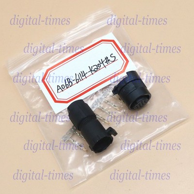 One For Fanuc New A06B-6114-K204#S encoder wire connector JAE 10-pin plug